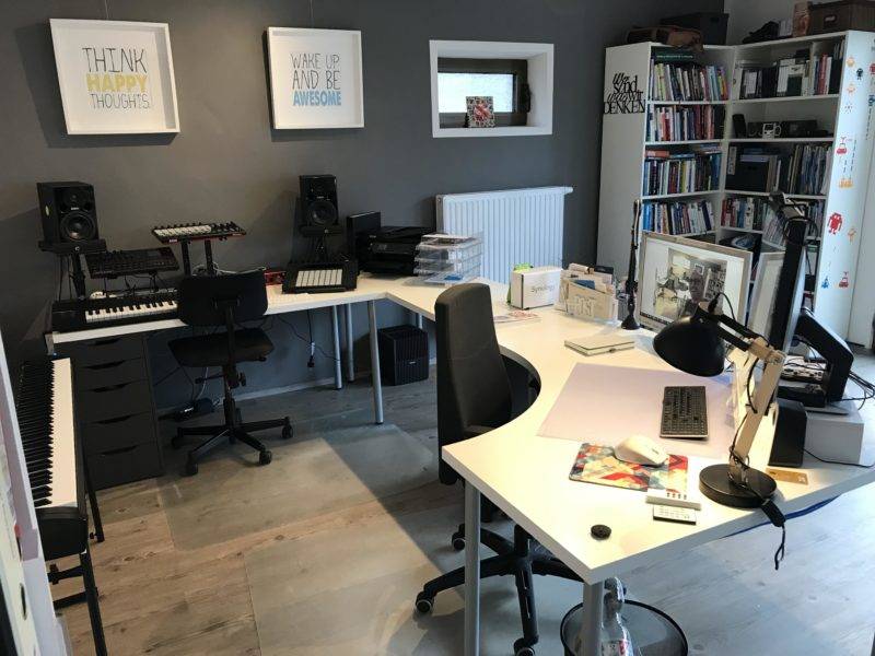 Daniels neues Büro Daniels neues Büro
