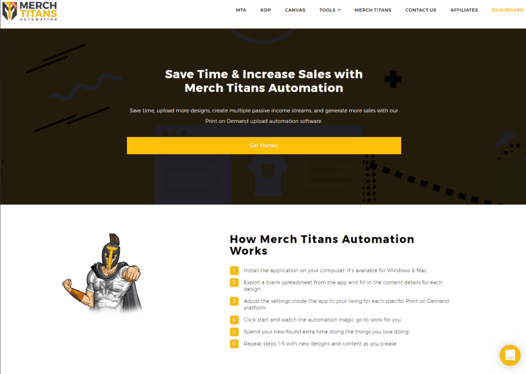 Merch Titans Print on Demand Automation