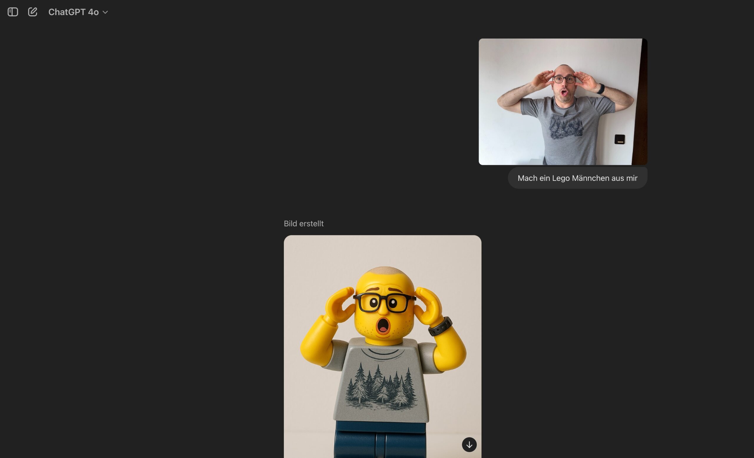 ChatGPT Bilder erstellen - Lego Männchen