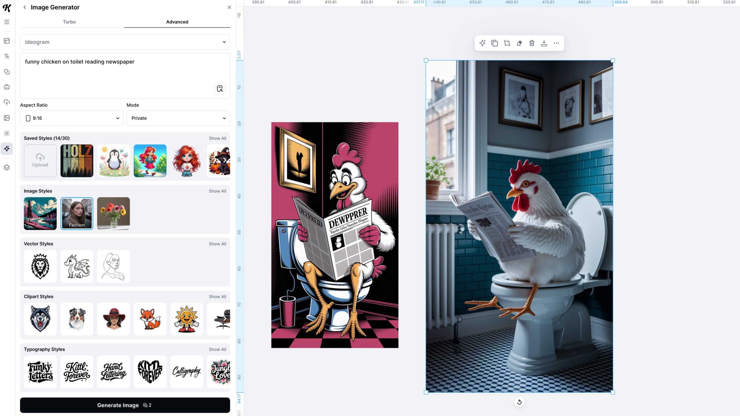 Ideogram KI Poster erstellen
