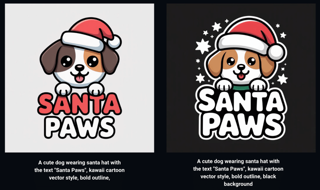 Ideogram Prompt Unterschiede Print on Demand Design